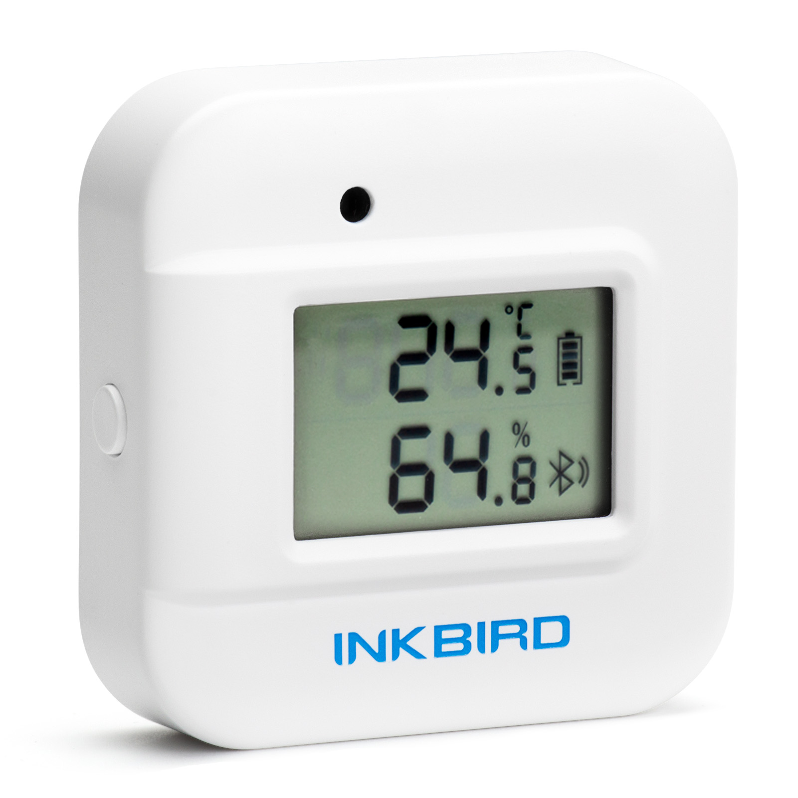 Smart Home Plus - Inkbird เซนเซอร์วัดอุณหภูมิความชื้น, IBS-TH2พลัสพร้อมบลูทูธแบ็คไลท์ผู้ช่วยที่บ้าน