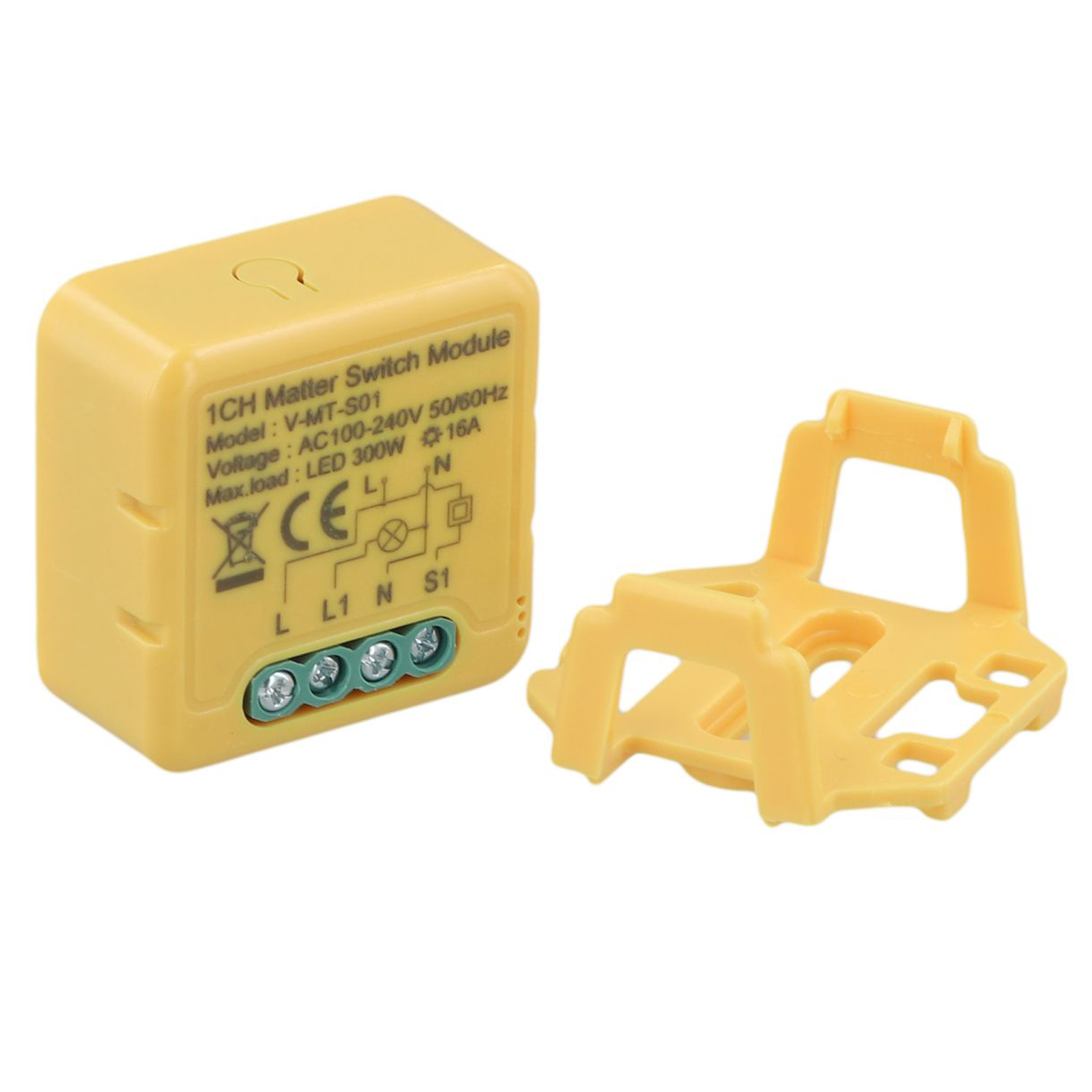 16A สวิตช์รีเลย์สำหรับสมาร์ทโฮ - Smart Home Yellow บทวิจารณ์และราคา
