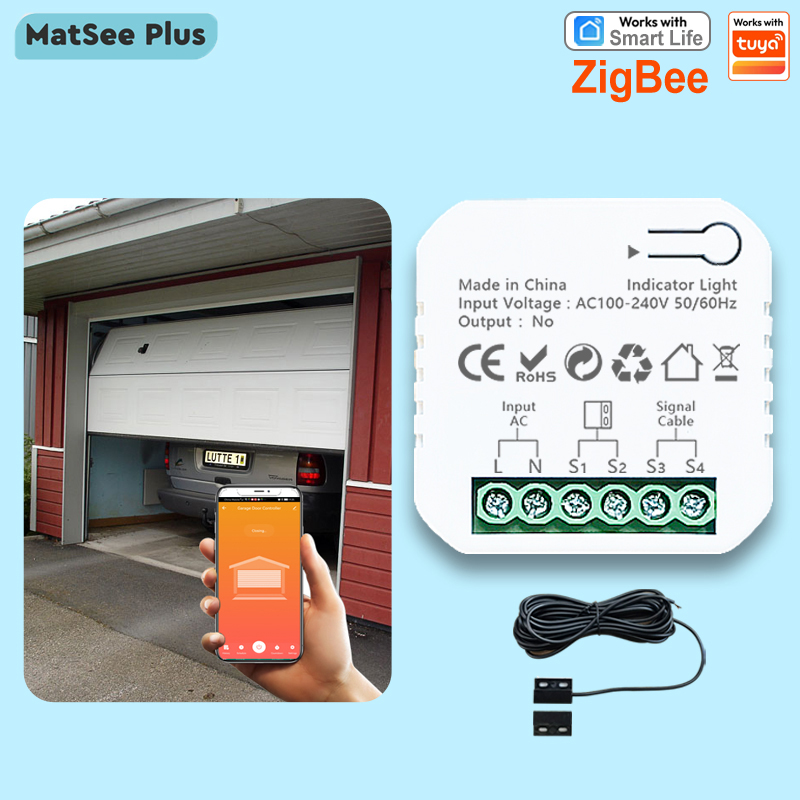 Tuya Smart Life ZigBee โรงรถเป - Smart Home Plus บทวิจารณ์และราคา