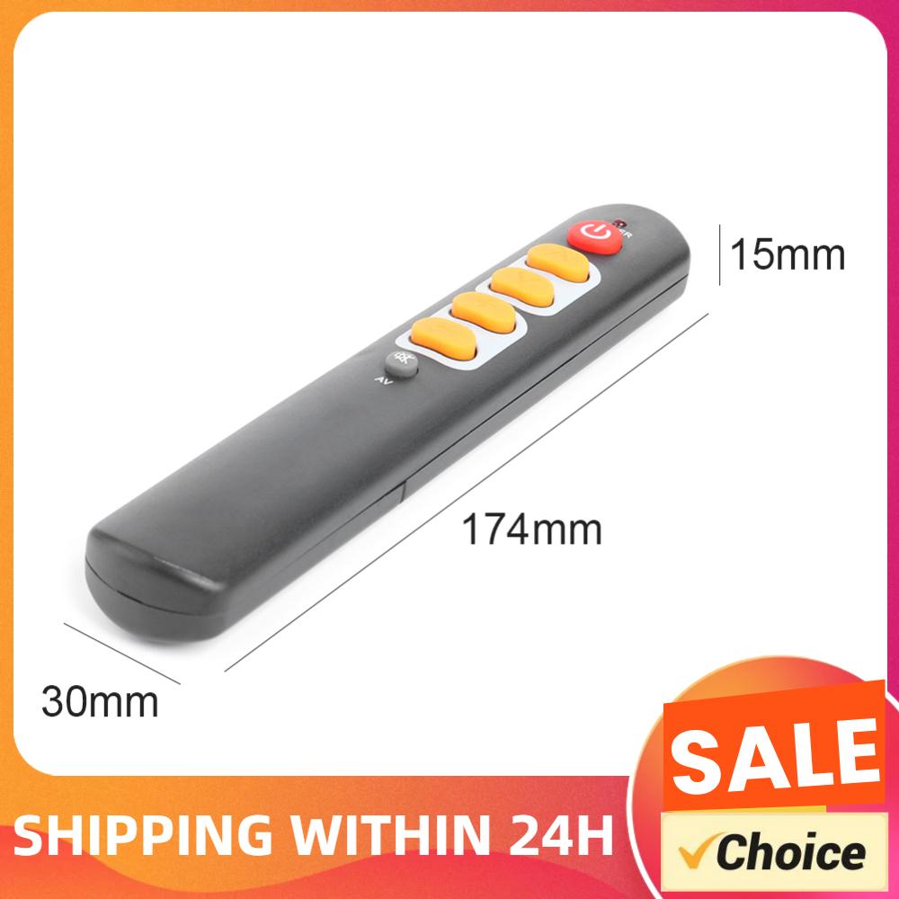 รีโมทคอนโทรลอเนกประสงค์ 6 ปุ่ม - Smart Home Yellow บทวิจารณ์และราคา