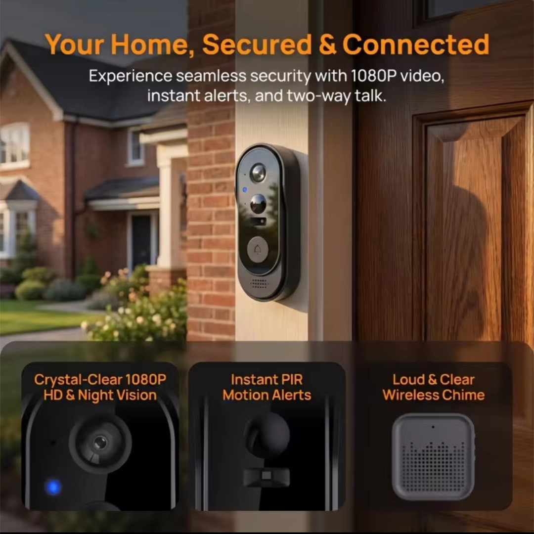 กริ่งประตูวิดีโออัจฉริยะ Tuya  - Smart Home Video บทวิจารณ์และราคา