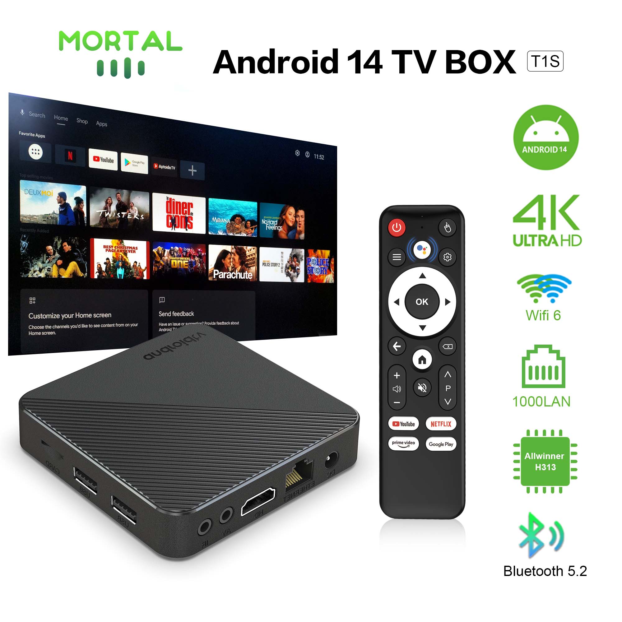 กล่องทีวีโฮมเธียเตอร์อัจฉริยะ  - Smart Home Plus บทวิจารณ์และราคา